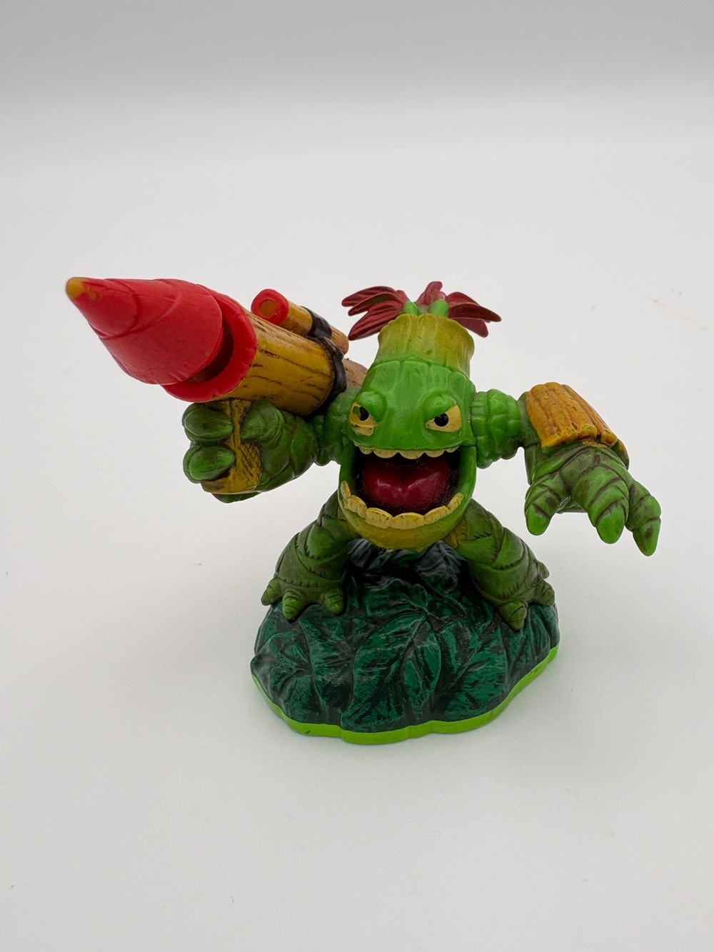 3 Characters for $21- Skylanders Spyro's Adventure Zook Bambazooker Green Bottom